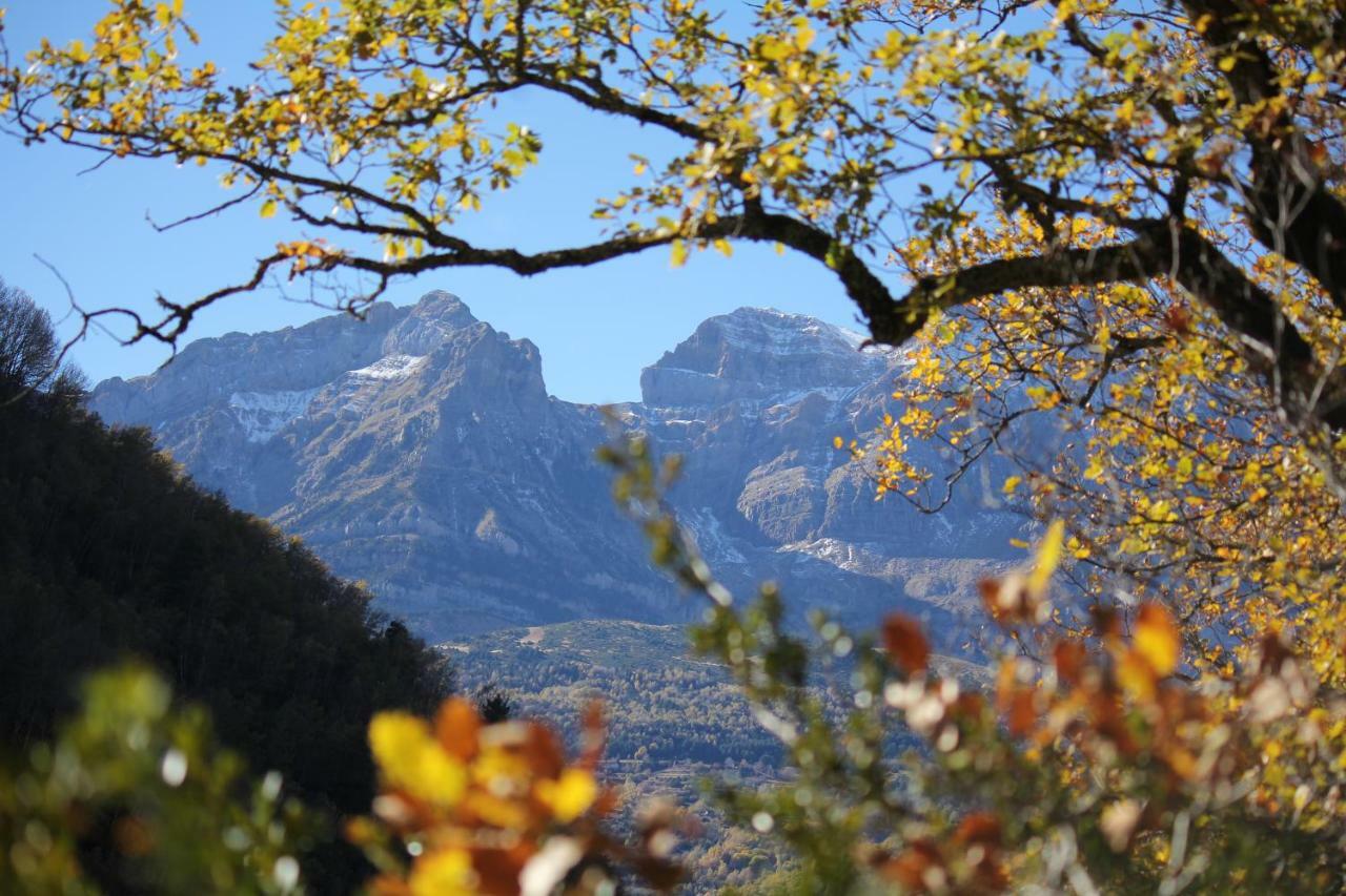 Apartamento Con Jardin Casa Mendiluce El Pueyo de Jaca Exteriér fotografie